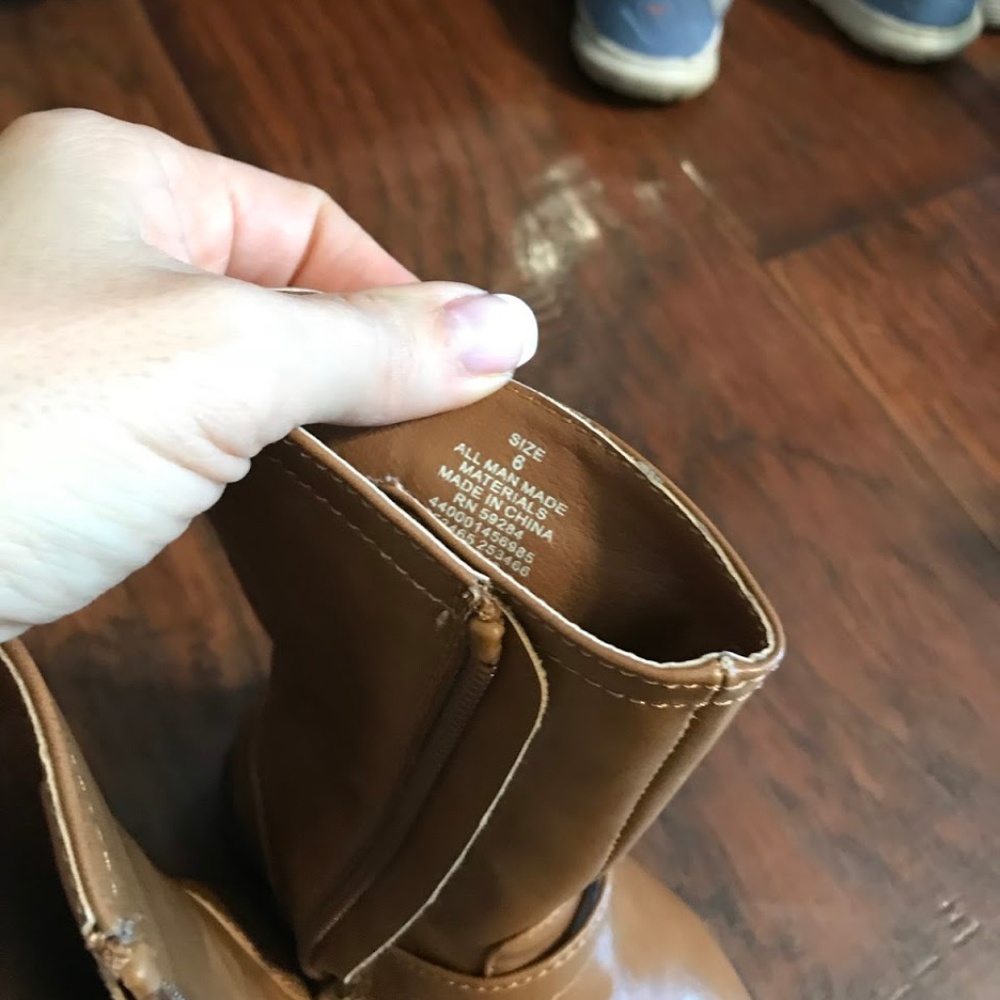 Tan Boots